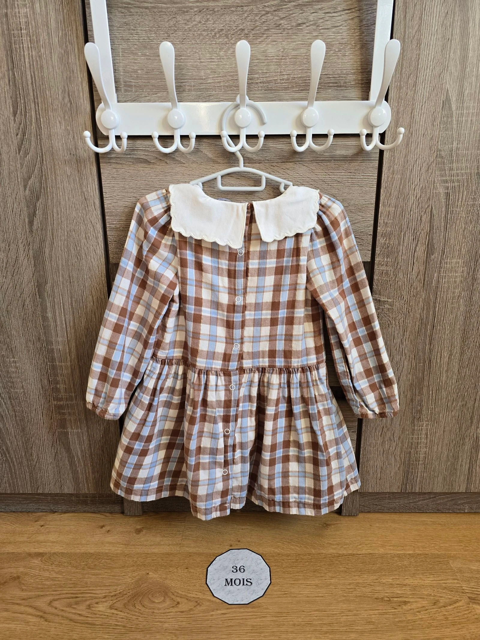 Vestido para Bebê - Vestido + Colete - Sergent Major - 36 meses 92 cm – photo 8